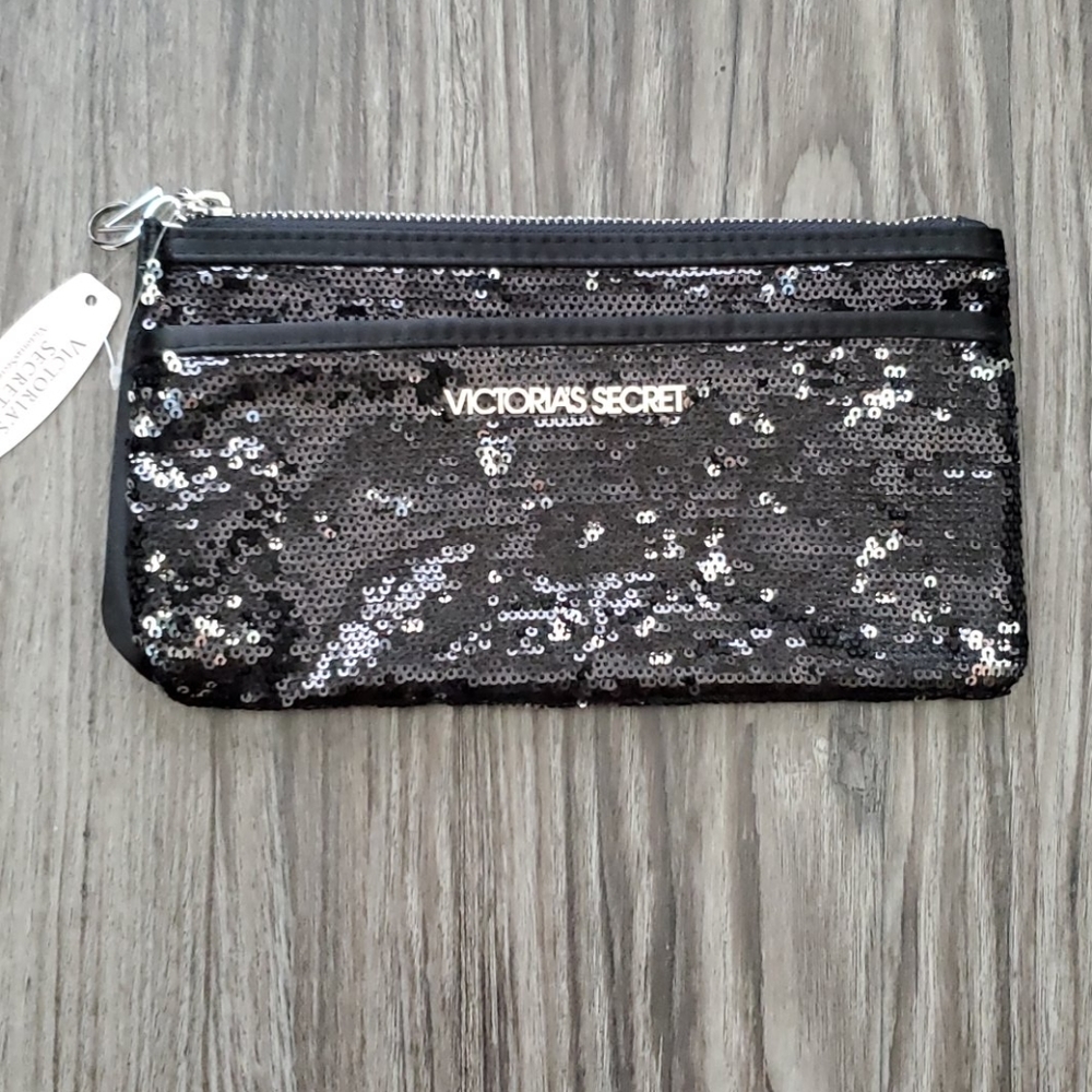 [NWT] Victoria's Secret Sequin Accessory Bag